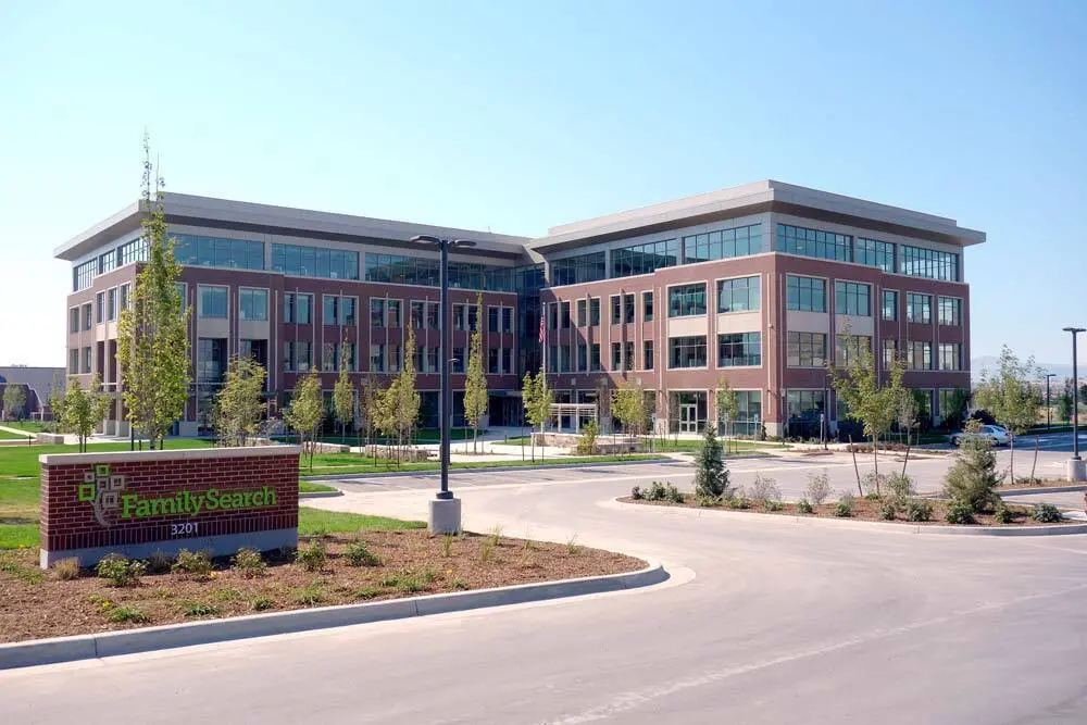 FamilySearch 辦公室，美國猶他州李海市