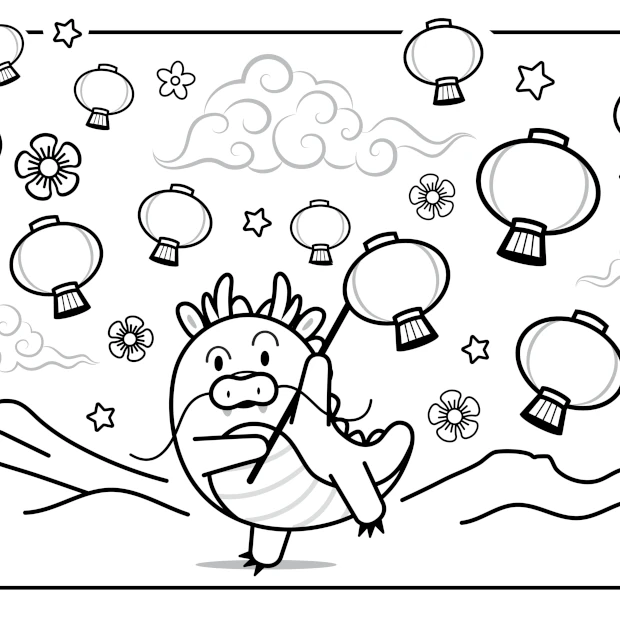 Hintergrund DragonLanterns auswählen