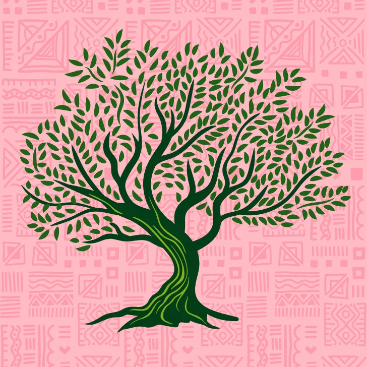 Hintergrund Africa/pinkTree auswählen