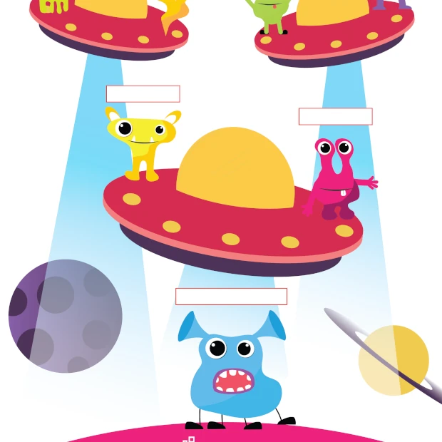 Hintergrund SpaceAliens auswählen