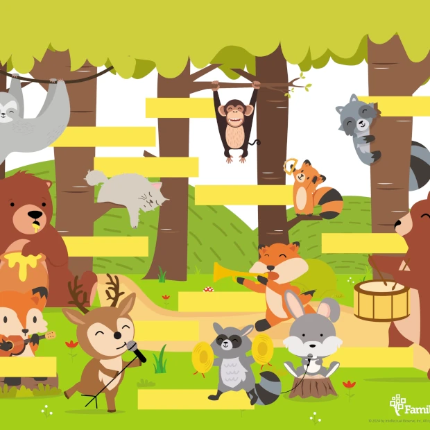 Hintergrund ForestAnimals auswählen