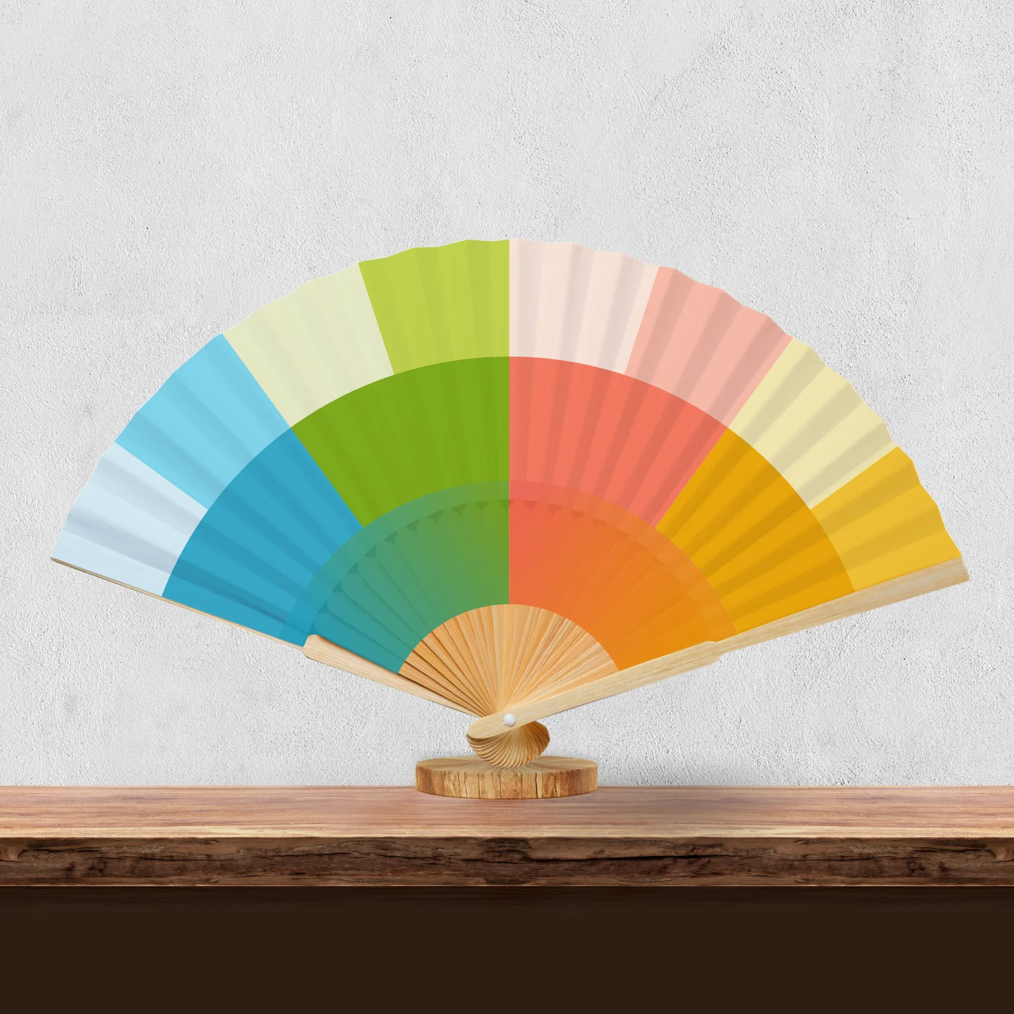 Hintergrund Chinese/multicoloredFan auswählen