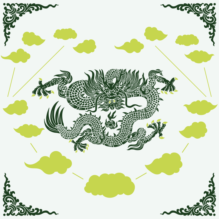 Hintergrund Chinese/dragonClouds auswählen