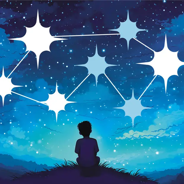 Hintergrund Stars auswählen