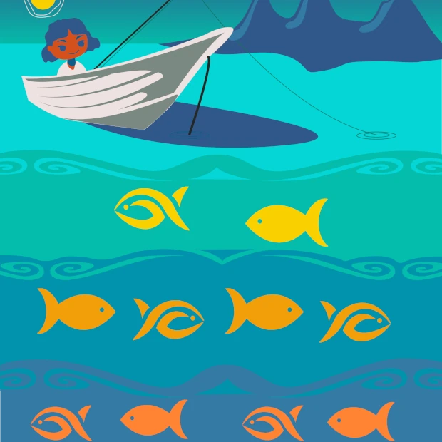 Hintergrund Fishing auswählen