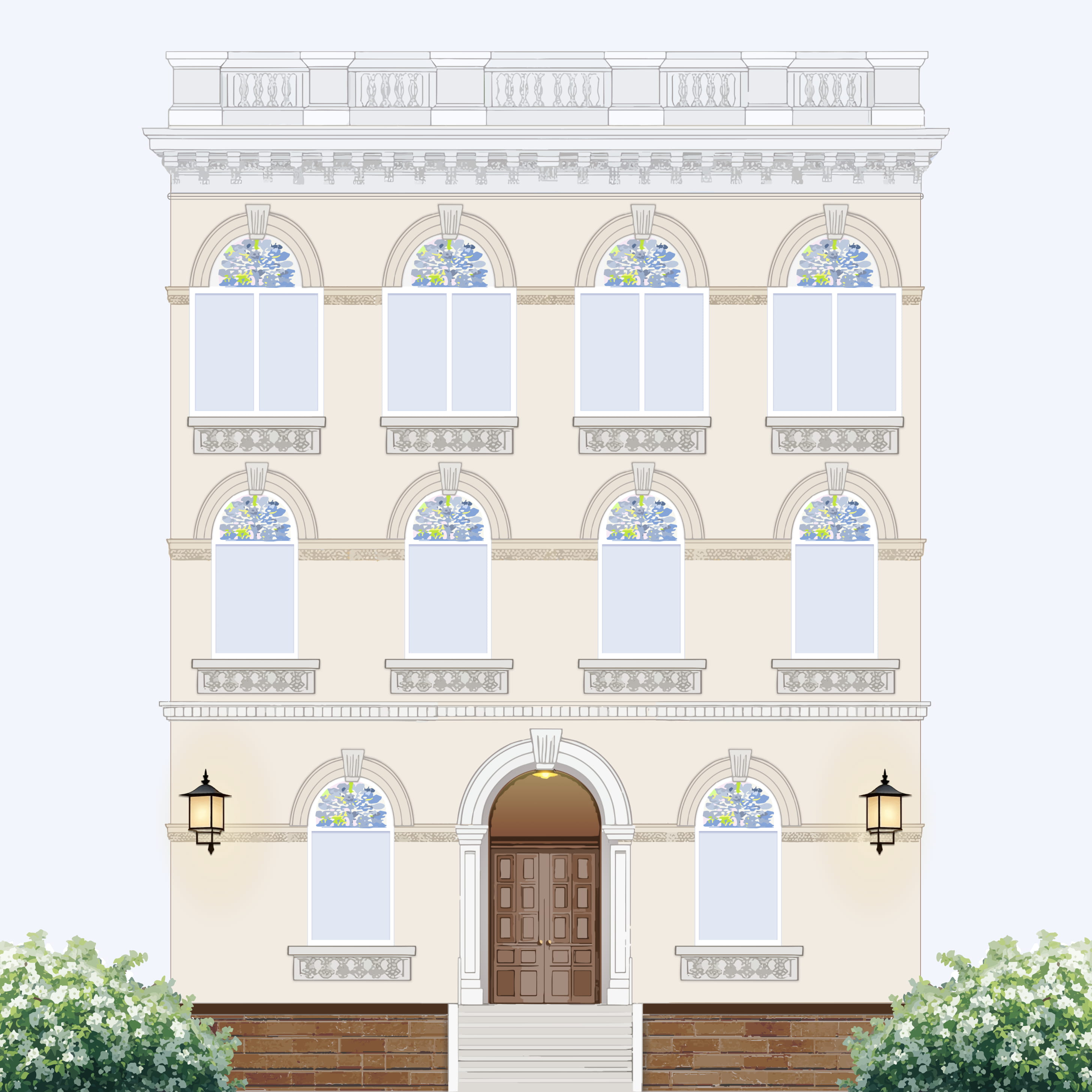 Hintergrund Latam/house auswählen