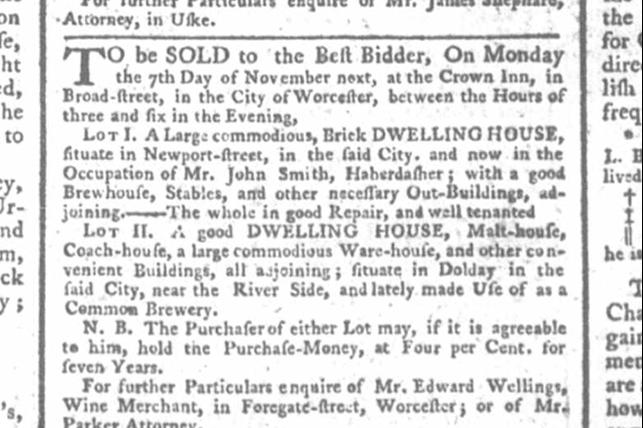 Search interface showing a historical newspaper with key words highlighted