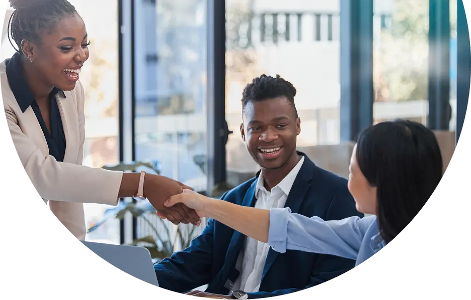 Man doing research in a library